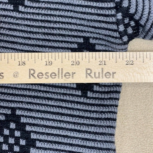 Ossi Skiwear Sweater Adult Large Gray Knit Heavyweight Long Sleeve Pullover Mens - Picture 6 of 10